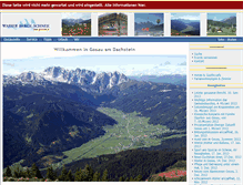 Tablet Screenshot of gosaunet.at